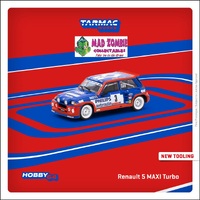 Tarmac Works Hobby 64 - Renault 5 MAXI Turbo  Tour de Corse - Rallye de France 1985 Winner Jean Ragnotti / Pierre Thimonier