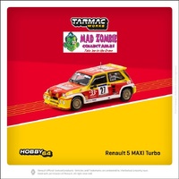 Tarmac Works 1/64 Hobby 64 - Renault 5 MAXI Turbo Tour de Corse - Rallye de France 1985 Didier Auriol / Bernard Occelli