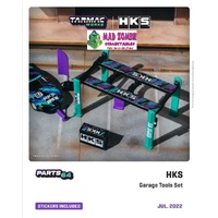Tarmac Works Parts 64 - Garage tools set HKS
