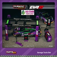 Tarmac Works Parts 64 - Garage tools set EVA Racing (PRE-ORDER)