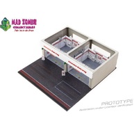 Tarmac Works 1:64 Parts 64 - Pit Garage Diorama Honda Racing