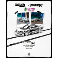 Tarmac Works Hobby 64 - VERTEX Silvia (S14) - Designed by JOSHUA VIDES - (PRE-ORDER)