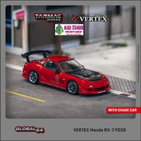 Tarmac Works 1/64 Global 64 - VERTEX Mazda RX-7 FD3S Red