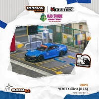 Tarmac Works Hobby 64 - VERTEX Silvia (S15) Tarmac Works 10th Anniversary - (PRE-ORDER)