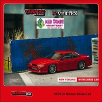 Tarmac Works 1:64 Global 64 - Nissan Silvia S13 Red Metallic