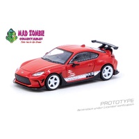 Tarmac Works 1:64 Global 64 - HKS Toyota GR86 Red