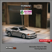 Tarmac Works 1/64 Global 64 - Mercedes-Benz AMG GT Black Series Silver Metallic