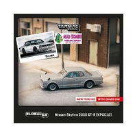 Tarmac Works Global 64 - Nissan Skyline 2000 GT-R (KPGC10) Silver