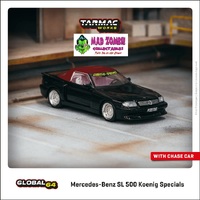 Tarmac Works 1:64 Global 64 - Mercedes-Benz SL 500 Koenig Specials Black