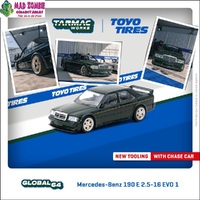Tarmac Works Global 64 1/64 Scale - Mercedes-Benz 190 E 2.5-16 EVO 1 TOYO TIRES (PRE-ORDER)