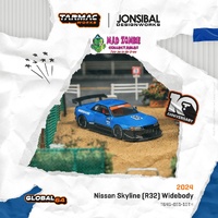 Tarmac Works Hobby 64 - Nissan Skyline (R32) Widebody - Designed by Jon Sibal Tarmac Works 10th Anniversary - (PRE-ORDER)