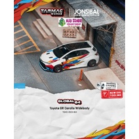 Tarmac Works Global 64  - Toyota GR Corolla Widebody White (Possible Chase Car Supplied) - (PRE-ORDER)