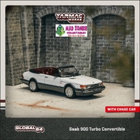 Tarmac Works Global 64 - Saab 900 Turbo Convertible White (PRE-ORDER)