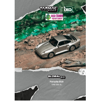 Tarmac Works Global 64  - Porsche 959 Silver (Possible Chase Car Supplied) - (PRE-ORDER)