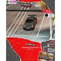 Tarmac Works Collab 64 & IXO - Porsche 911 GT3 RS (997.2) Grey (Possible Chase Supplied) - (PRE-ORDER)