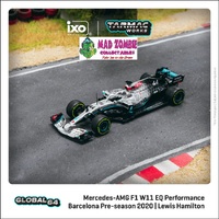 Tarmac Works 1/64 - Mercedes-AMG F1 W11 EQ Performance Barcelona Pre-season Testing 2020 Lewis Hamilton