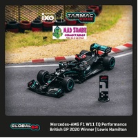 Tarmac Works Hobby 64 - Mercedes-AMG F1 W11 EQ Performance British Grand Prix 2020 Winner Lewis Hamilton