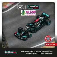 Tarmac Works 1:64 Global 64 - Mercedes-AMG F1 W12 E Performance  British Grand Prix 2021 Winner Lewis Hamilton