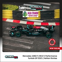 Tarmac Works 1:64 Global 64 - Mercedes-AMG F1 W12 E Performance Turkish Grand Prix 2021 Winner Valtteri Bottas