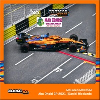 Tarmac Works 1:64 Global 64 - McLaren MCL35M  Abu Dhabi Grand Prix 2021 Daniel Ricciardo
