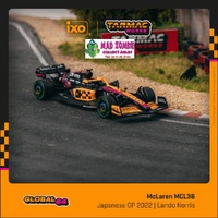 Tarmac Works Global 64 - McLaren MCL36 Japanese Grand Prix 2022 Lando Norris
