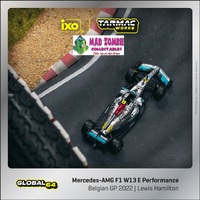 Tarmac Works 1/64 Global 64 - Mercedes-AMG F1 W13 E Performance Belgian Grand Prix 2022 Lewis Hamilton