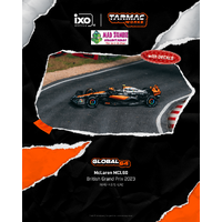 Tarmac Works Hobby 64 - McLaren MCL60 British Grand Prix 2023  Lando Norris - (PRE-ORDER)