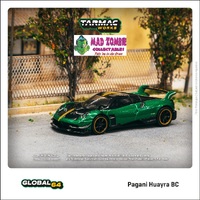 Tarmac Works 1/64 Global 64 - Pagani Huayra BC – Trifoglio Verde