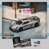 Tarmac Works Global 64 - Nissan Skyline (R32) Widebody HKS Model Car + Trading Cards Combo Set - (PRE-ORDER)