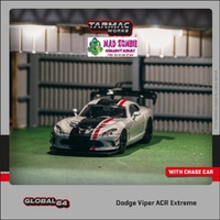 Tarmac Works Global 64 1/64 Scale - Dodge Viper ACR Extreme Silver Metallic