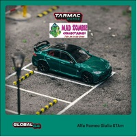 Tarmac Works Hobby 64 - Alfa Romeo Giulia GTAm Green Metallic
