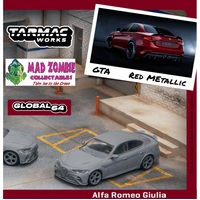 Tarmac Works 1:64 Global 64 - Alfa Romeo Giulia GTA Red Metallic New Tooling