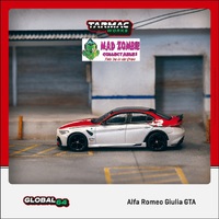 Tarmac Works 1/64 Global 64 - Alfa Romeo Giulia GTA Red / White 