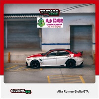 Tarmac Works 1/64 Global 64 - Alfa Romeo Giulia GTA Red / White