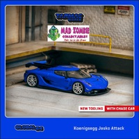 Tarmac Works 1/64 Global 64 - Koenigsegg Jesko Attack Blue