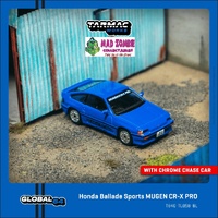 Tarmac Works Global 64 - HONDA Ballade Sports MUGEN CR-X PRO Blue - (PRE-ORDER)