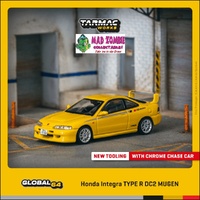 Tarmac Works Global 64 - Honda Integra TYPE R DC2 MUGEN Sunlight Yellow - (PRE-ORDER)