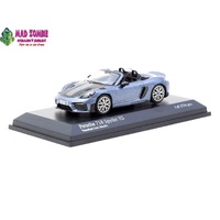 Tarmac Works Hobby 64 - MINICHAMPS x Tarmac Works 1/64 Porsche 718 Spyder RS Vanadium Grey Metallic (Limited to 1776 Pieces Word Wide)  - (PRE-ORDER)