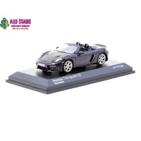 COLLAB64 - MINICHAMPS x Tarmac Works 1/64 Porsche 718 Spyder RS Viola Metallic - (PRE-ORDER)