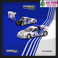 Tarmac Works Hobby 64 - Ford RS200 Lombard RAC Rally 1986 Stig Blomqvist / Bruno Berglund
