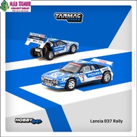 Tarmac Works Hobby 64 1/64 Scale - Lancia 037 Rally Ypres 24 Hours Rally 1983 J.C. Andruet / F. Sappey (PRE-ORDER)