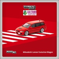 Tarmac Works Road 64 1/64 - Mitsubishi Lancer Evolution Wagon Red