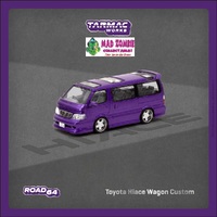Tarmac Works 1/64 Road 64 - Toyota Hiace Wagon Custom Purple