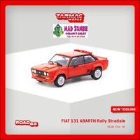 Tarmac Works Global 64 - FIAT 131 ABARTH Rally Stradale Red - (PRE-ORDER)