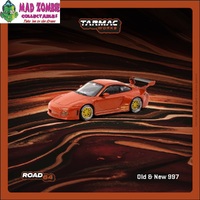 Tarmac Works 1/64 Global 64 - Old & New 997 Red Metallic