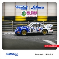 Tarmac Works 1/64 - Porsche 911 RSR 3.8 24h of SPA 1993 #36 Winner
