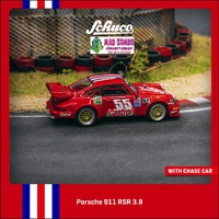 Tarmac Works 1/64 Global 64 - Porsche 911 RSR 3.8 Red Schuco Special Edition