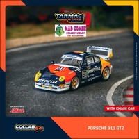 Tarmac Works Collab 64 - Porsche 911 GT2 24h LE MANS 1995 #91 (PRE-ORDER)