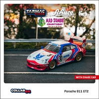 Tarmac Works 1:64 Hobby 64 - Porsche 911 GT2 Sohgo-Keibi #30