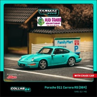 Tarmac Works Global 64 - Porsche 911 Carrera RS (964) Mint Green (POSSIBILITY OF CHASE VAIRIANT) - (PRE-ORDER)